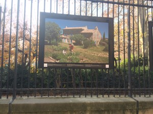 une maison paysanne du Vaucluse est exposée au SENAT pour les 20ans de la Fonfation du Patrimoine